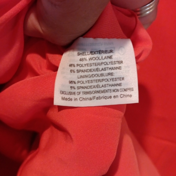 Tory Burch Red Sheath Mini Dress Cap Sleeve Size 8 - Picture 5 of 5